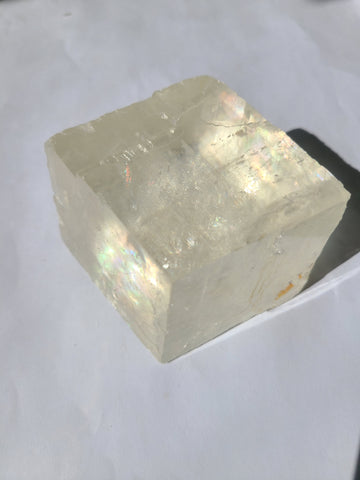 Clear Calcite (Cube)