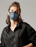 Maskolor - Supreme Anti-Bacterial Mask Blue Leopard