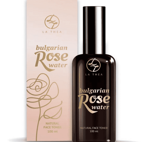 La Thea Bulgarian Rose Water Natural Face Toner (3.38fl oz/100ml)