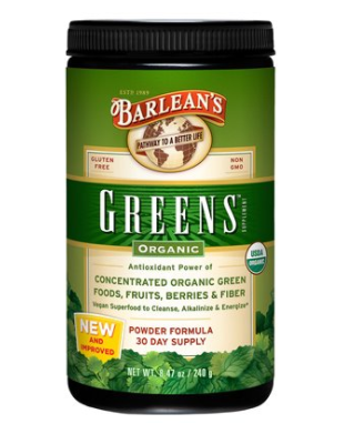 Barlean's Organic Greens™ Powder(240g)